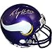 Percy Harvin Hand Signed Autographed Minnesota Vikings Riddell Football Mini Helmet w/ Photo of Signing