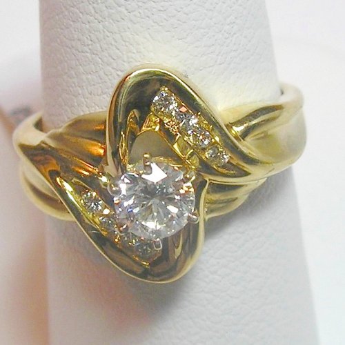 Click here for 14K Yellow Gold Diamond Engagement Ring prices