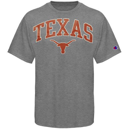 Champion Texas Longhorns Ash Jersey T-shirt