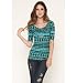 51zfUvRyR3L. SL75  Nollie Womens 3/4 Sleeve Baseball Henley Tee