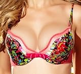 JEZEBEL 14805 SATIN DOLL PUSH UP BRA