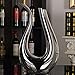 The Wine Savant U-shaped Horn Wine Decanter, Hand Made With Crystal Borosilicate Glass (Horn Decanter - (750 ml)