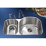 Lesscare Sink - Kitchen Stainless Steel Undermount Sink L-201L