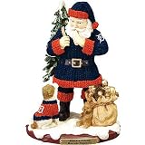 Detroit Tigers MLB Santa's Friend Figurine