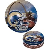 Wincraft St. Louis Rams 500 Piece Puzzle in Collectable Tin