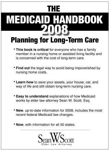the medicaid handbook 2008 protecting your assets from nursing home costs