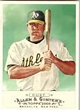 2009 Topps Allen and Ginter MINI #207 Jack Cust - Oakland Athletics (Baseball Cards)