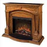 Dimplex Hampton Free Standing Electric Fireplace in Oak