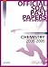 Chemistry Advanced Higher SQA Past Papers 2009