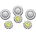 Norelco HQ167 Advantage electric shaver heads.