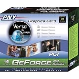 PNY Geforce FX5200 256MB PCI Graphics Card