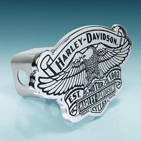 Harley Davidson 1903 Eagle Emblem Chrome Hitch Cover