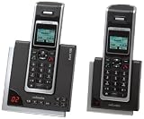 Swissvoice Eurit 758 Duo Schnurloses ISDN-Telefon (DECT) mit Anrufbeantworter und optischer Signalisierung im FullEco