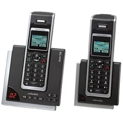 Swissvoice Eurit 758 Duo Schnurloses ISDN-Telefon (DECT) mit Anrufbeantworter und optischer Signalisierung im FullEco