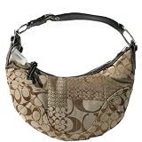 Coach Khaki Signature Patchwork Hobo Bag Style 12315