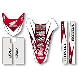 04 HONDA CRF450R: 2011 FACTORY EFFEX STANDARD TRIM KIT - HONDA (WHITE BLACK RED) by Factory Effex&node=15684181