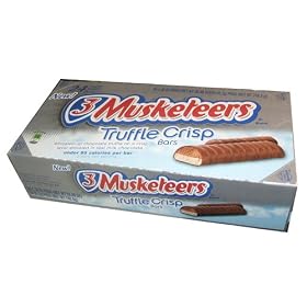 3 Musketeers Truffle Crisp Bars - 1.1 Oz, 24 Pack by 3 Musketeers