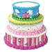 Lucks Edible Image Princess Vrty Designer Prints, 36 pk
