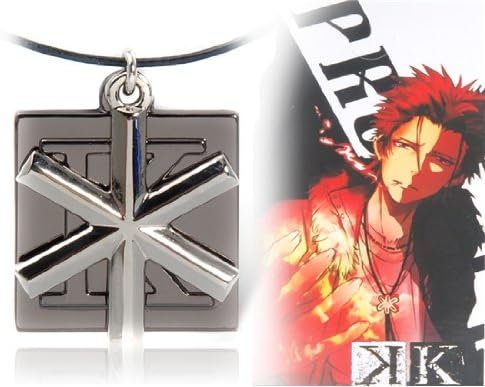 Anime K Project Necklace with Two-layer Pendant