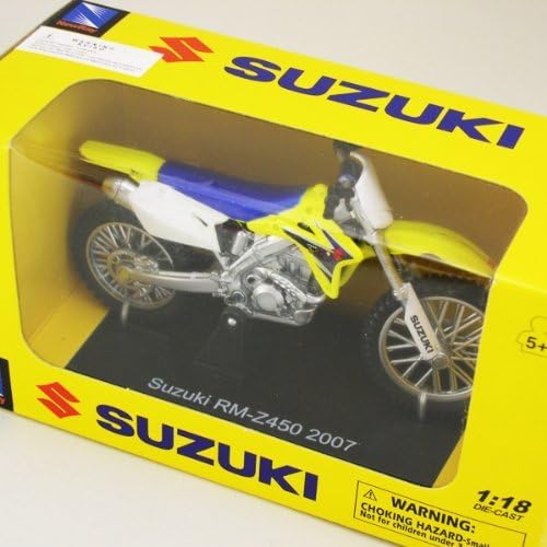 NewRay 1/18 Suzuki RM-Z450 2007 1:18