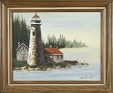 Lighthouse - Oil - Richard Cornwell - 14x17