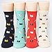Aeiniwer Socksense Women's Mini Cats Series Socks 4paris(4color)=1pack