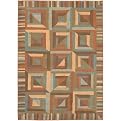Shaw Living Kaleidoscope Rug Collection - Auburn