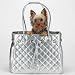 Pet Supplies : Quilted Metallic Pet Carriers