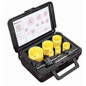 Starrett KV1091 Plumbing Hole Saw Kit