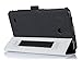 ProCase LG G Pad 7.0 Case - Tri-Fold Book Folio Cover Case Exclusive for 7 inch LG G Pad Tablet (V400), Built-in Stand, with Hand Strap, Bonus procase Stylus Pen (Black)