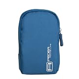 Pedea - Funda para cámaras con protector de pantalla para Canon Ixus 1100 HS/115 HS/220 HS/230 HS/240 HS/510, color azul