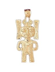CleverEves 14K Gold Pendant American Indians 5 - Gram(s)