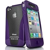 iSkin Solo Vu iPhone 4/4S Universal - Velvet Purple
