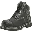 Timberland Pro Men's Steel Trax 6" Steel Toe Boot,Black,8 M