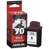 LexmarkTM 12A1970 Ink, 600 Page-Yield, Black