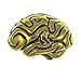 Jim Clift Design Brain Gold Lapel Pin