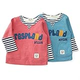【アウトレット】 Bobson トレーナー(80～130cm) キムラタンの子供服 ブルー 110 ( 77374x77874-144 )