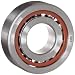 NSK 7200 Series Super Precision Angular Contact Bearing, 15° Contact Angle, Straight Bore, Open Enclosure, Phenolic Cage, Normal Clearance, Metric