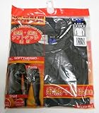 (WARM BIZ)　HEAT &　WARM(ヒート&ウォームインナー)　メンズ 丸首長袖インナー(東レ SOFT THERMO) ブラック　M