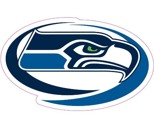Seattle Seahawks Car Magnet Decal (12 -inch)