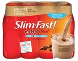 Slim-Fast! 3-2-1 Ready To Drink, Cappuccino Delight, 10 Ounce (Pack of 8)