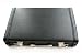 MINI LEATHER BRIEFCASE STYLE BUSINESS / CREDIT CARD HOLDER CASE - BLACK