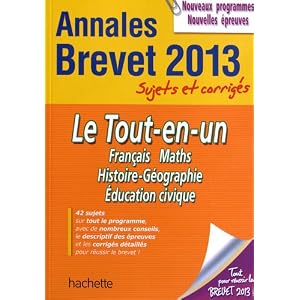 sujet brevet 2007