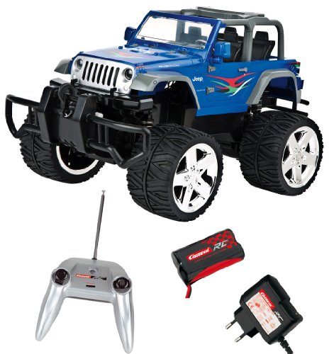Imagen 3 de Carrera RC 370160002 - Jeep Wrangler, color azul [importado de Alemania]