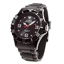 DeTomaso Trend Herren-Armbanduhr Colorato 48 mm XL Black Analog Silikon DT2014-B