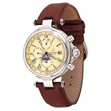 Steinhausen Men's TW381S Classic Automatic Ivory Dial Silver Watch