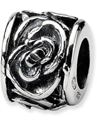 Sterling Silver Reflections Floral Bead