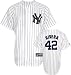 Mariano Rivera Jersey: Youth 2010 Majestic Home Pinstripe Replica #42 New York Yankees Jersey - X-Large (18-20)