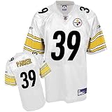 Pittsburgh Steelers Willie Parker Replica Adult White NFL Equipment Jersey