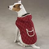 Extra Large Quilted Jacket Red Dog Coat